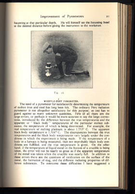 Photo of Robert Stewart Whipple from his article 'Some recent improvements in pyrometers' (1911), one of the pamphlets in the Foster Collection