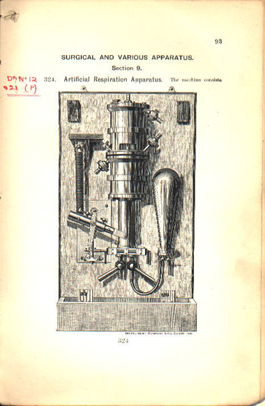 Physiological instruments: manufactured by the Cambridge Scientific Instrument Company, Ltd., Cambridge, England (Cambridge: printed at the University Press, 1899) REF FILE 14:4 (STORE)