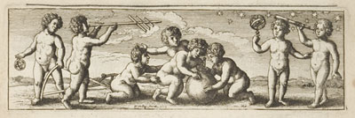 Vignette showing cherubs using various scientific instruments