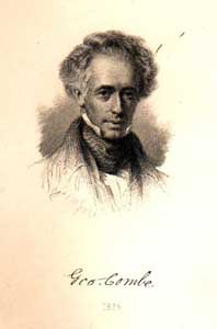 George Combe, 1836. From a painting by Sir Daniel Macnee, President of the Royal Scottish Academy