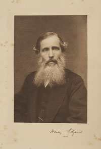 The portrait of Sidgwick taken from the frontispiece
