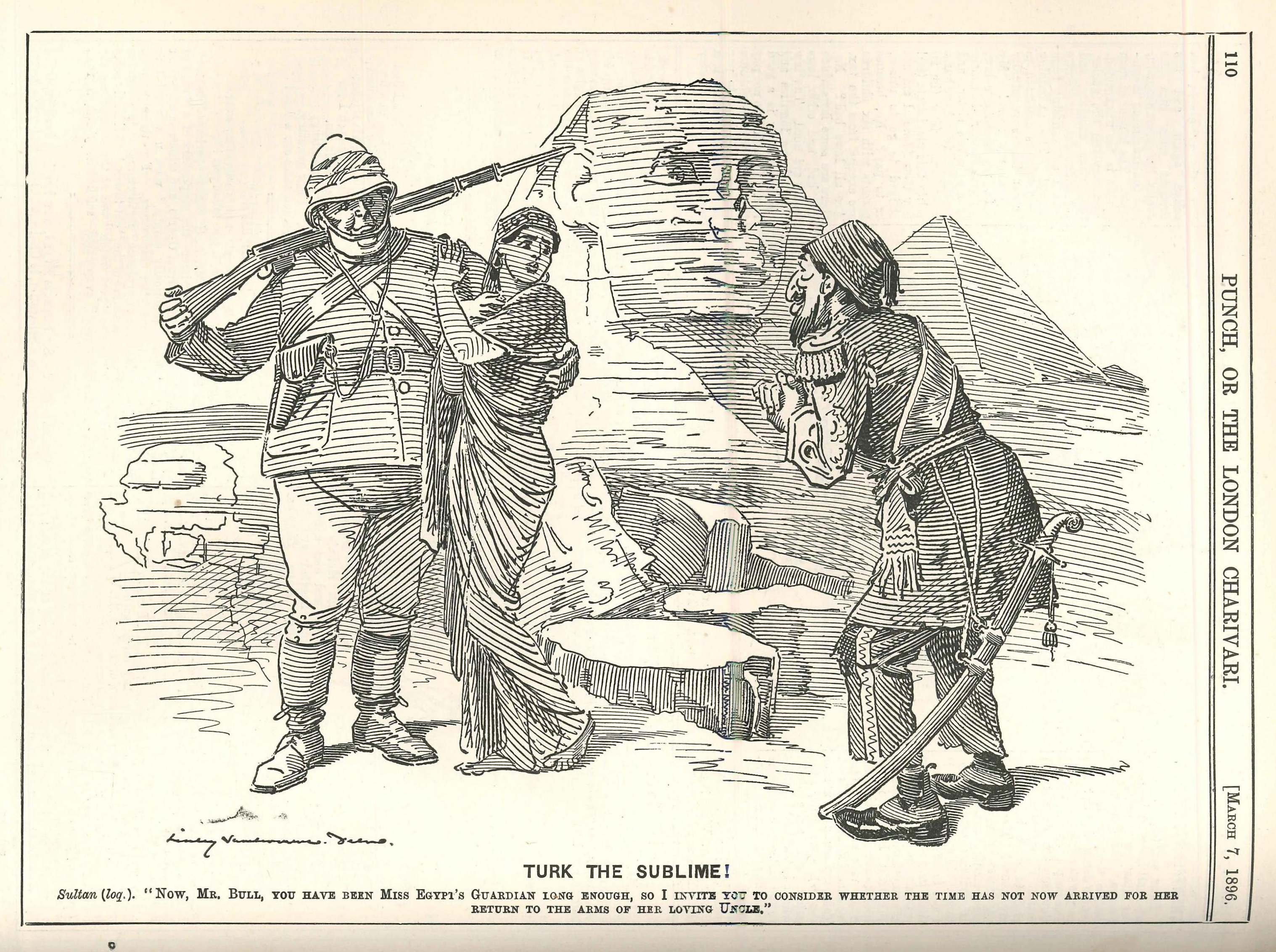 ‘Turk the Sublime!’. Punch: or the London Charivari vol. 110, 16 March 1896, p.110. CUL T992.b.1