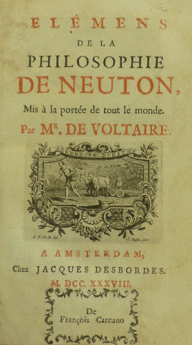 Voltaire title page